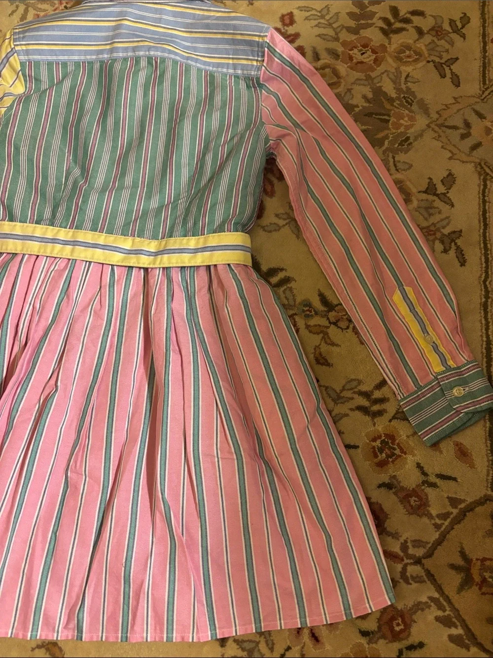 Polo by Ralph Lauren Girls Multicolored Dress